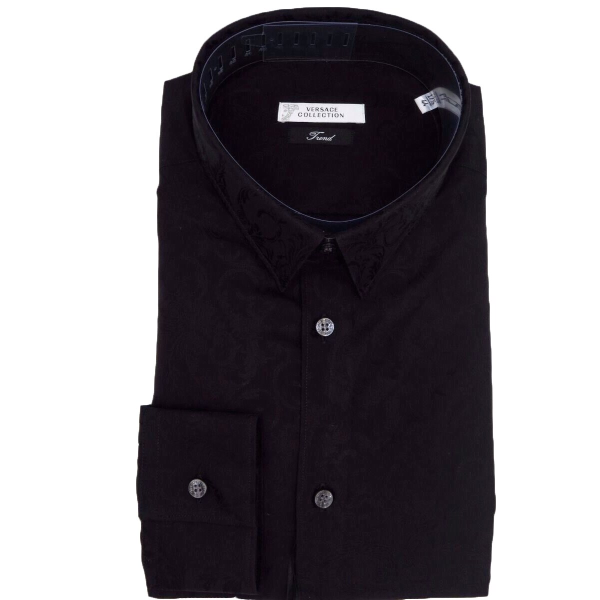 versace black dress shirt