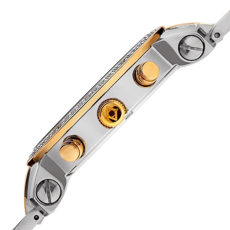 Akribos XXIV Men's Multifunction Stainless Steel Watch with Bracelet