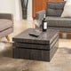 preview thumbnail 3 of 5, Carson Rotating Wood Coffee Table by Christopher Knight Home