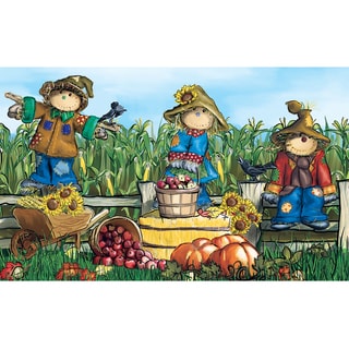 Polytop Scarecrows Multi Door Mat (18 x 30)
