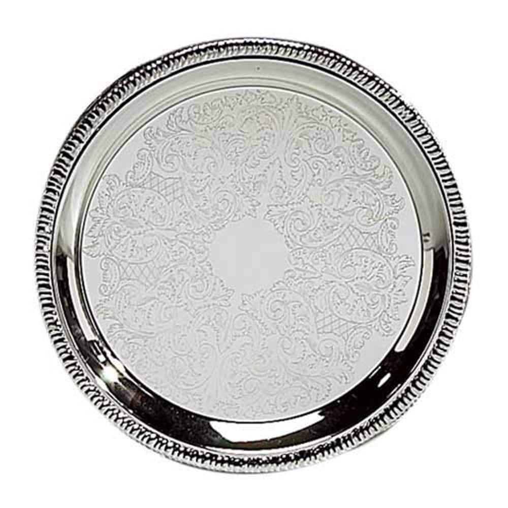 Heim Concept 10" Silver Designed Round Tray