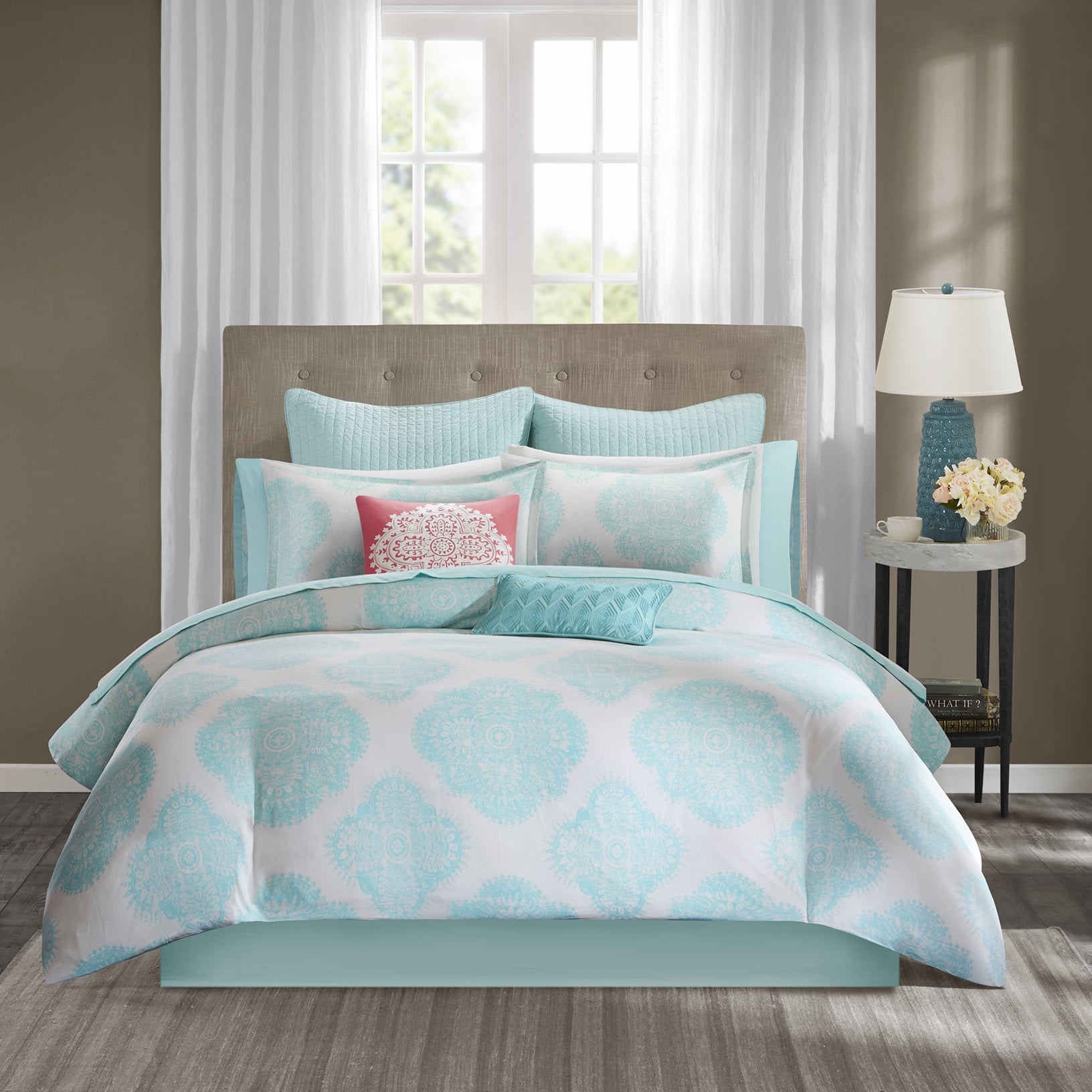 Echo Design Bindi Cotton Comforter Set Overstock 10546876