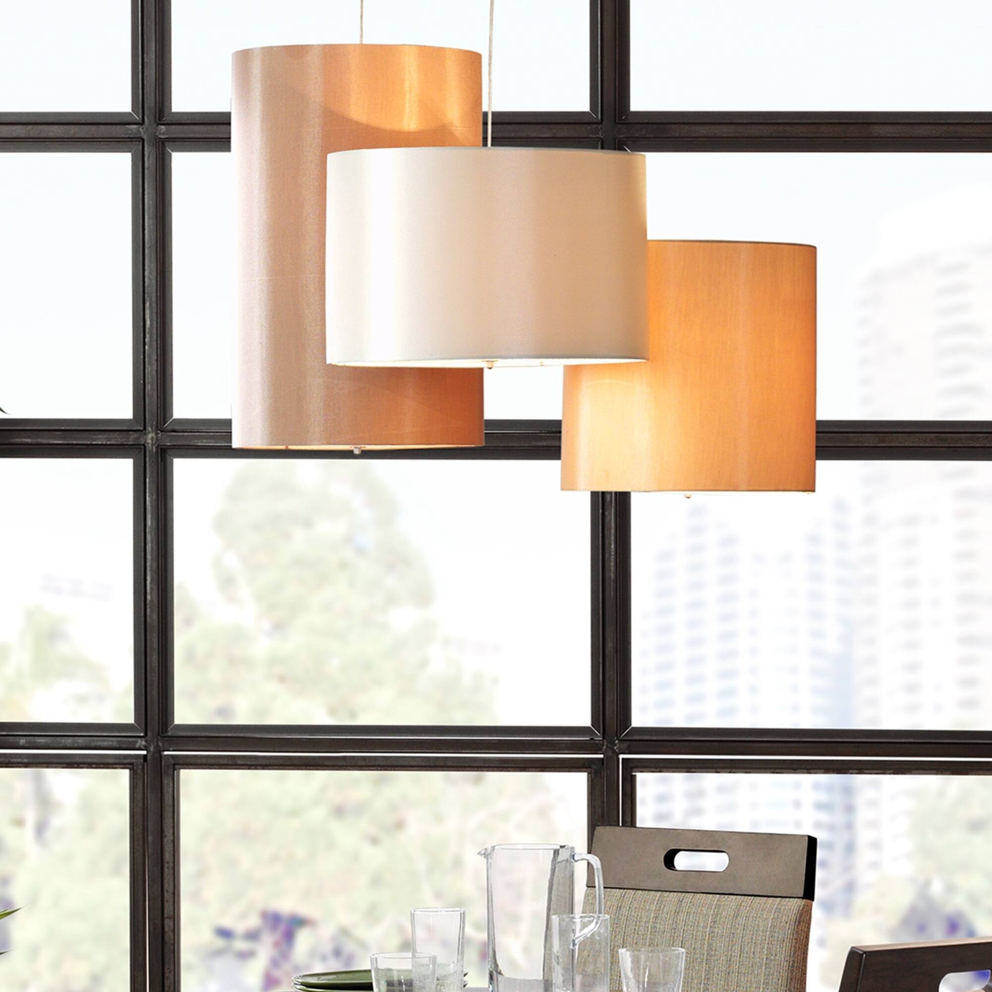 Carson Carrington Valmiera Roman Chandelier (Set of 3) (15x24"/15x15"/18x12"-Natural) - Chandeliers For Bedrooms by Overstock.com