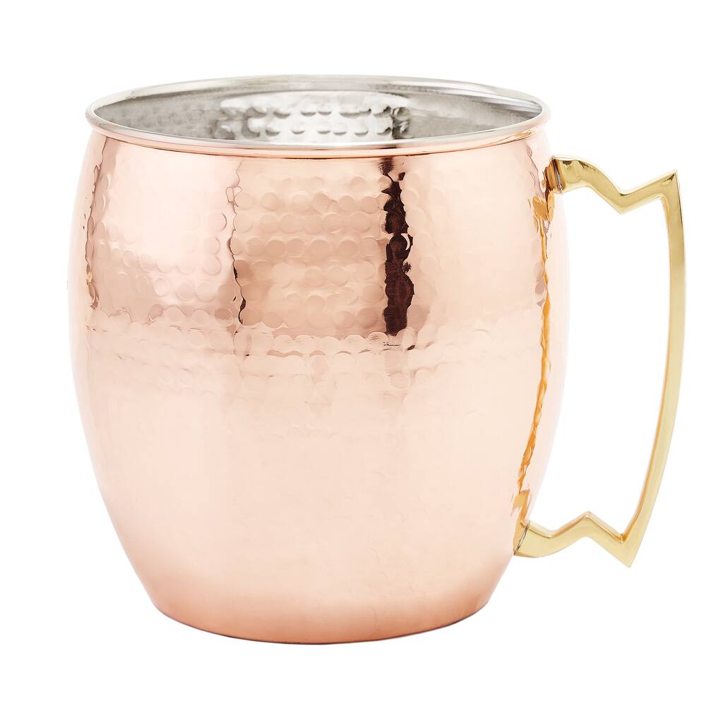 Jumbo 128-ounce Hammered Solid Copper Mug