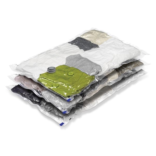 Jumbo Cube 12 Pack Vacuum Storage Bags Sealer Bags for Comforter Blanket,  Closet
