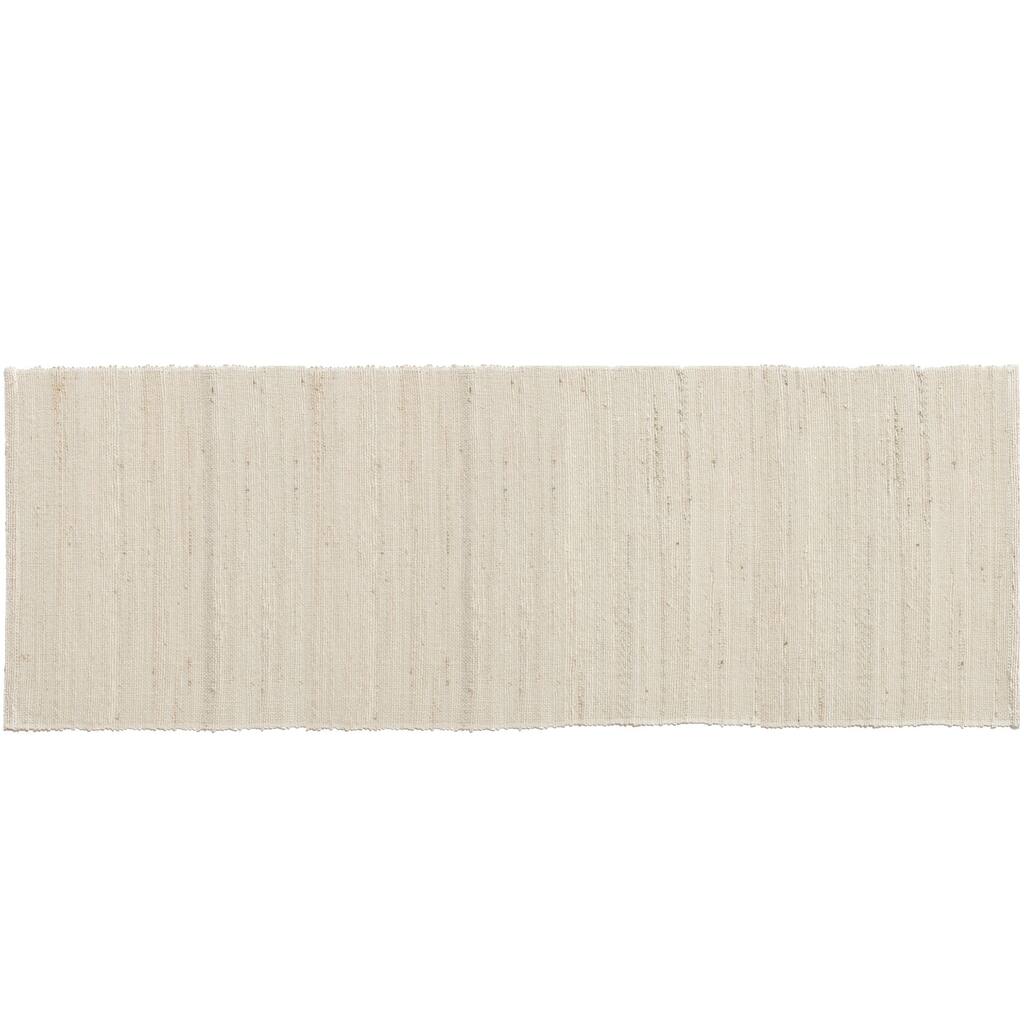 Handmade Natural Table Runner (India) - 13 x 45