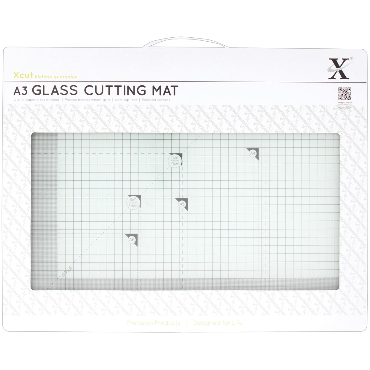 Xcut Tempered Glass Cutting Mat A316.5inX11.7in   17628195  