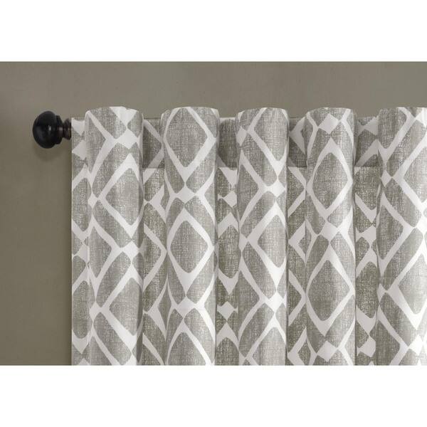 Shop Madison Park Ella Curtain Panel Pair With Tiebacks Free