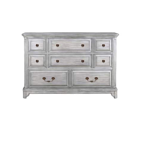 Magnussen B3341 Windsor Lane White Finish Wood Drawer Dresser