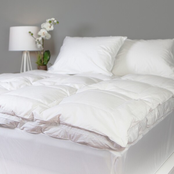 Grandeur Collection Overfilled 300 Thread Count Cotton Down and Goose