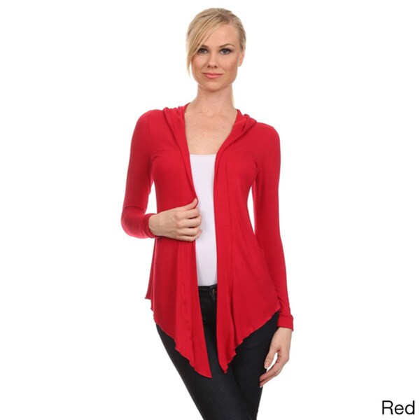 Shop MOA Collection Women's Solid Open Front Cardigan with Shop MOA Collection Women's Solid Open Front Cardigan with