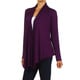 preview thumbnail 3 of 25, MOA Collection Women's Solid Color Open Front Cardigan
