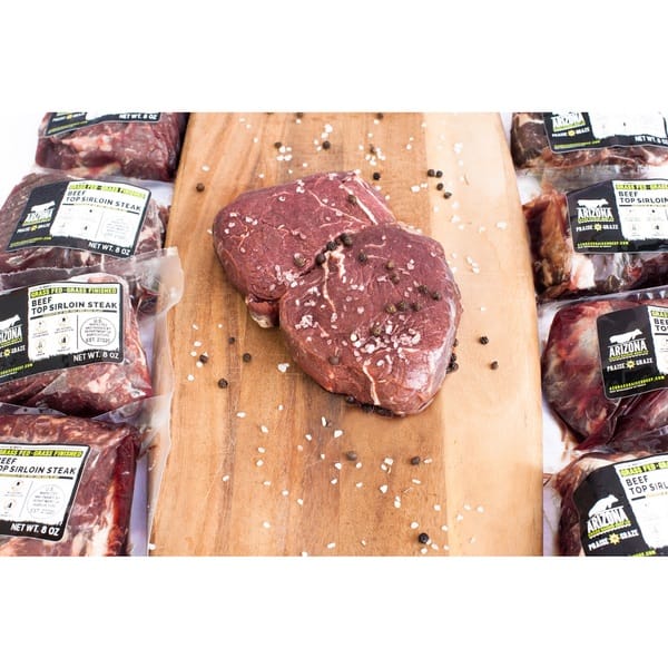 Arizona Grass Raised Beef Co - Top Sirloin Steaks - Bed Bath & Beyond ...
