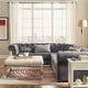 preview thumbnail 8 of 15, Knightsbridge Chesterfield Sectional by iNSPIRE Q Artisan