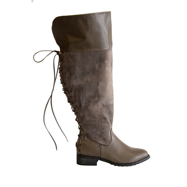 womens over the calf boots