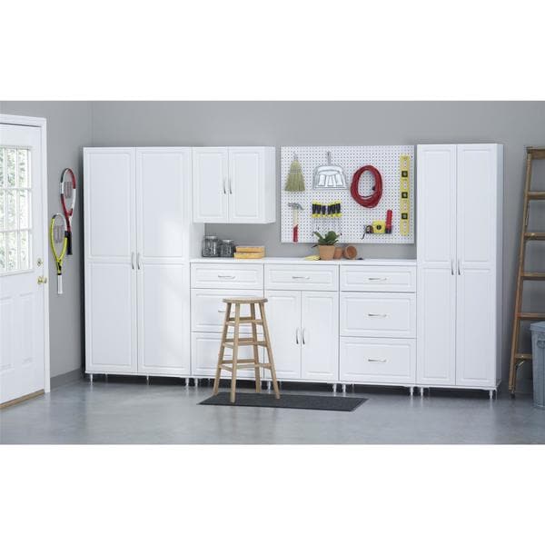 Cabinets Cupboards Systembuild White Kendall 24 1 Drawer 2 Door Base Storage Cabinet Home Garden Home Garden Furniture