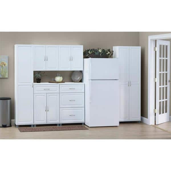 Shop Systembuild White Kendall 24 Inch Wall Storage Cabinet Free