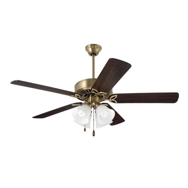 Shop Emerson Pro Series Ii 50 Inch Antique Brass Traditional
