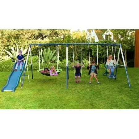 Sportspower Rosemead Metal Swing Set