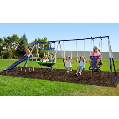 Sportspower Rosemead Metal Swing Set