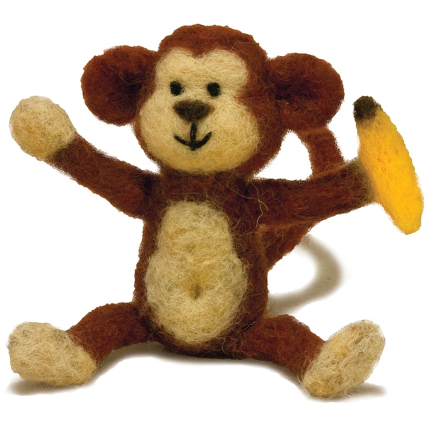 Feltworks Needle Felting KitMonkey   17633990   Shopping