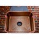 preview thumbnail 3 of 2, Sinkology Renoir Undermount Handmade 23" Single Bowl Kitchen Sink