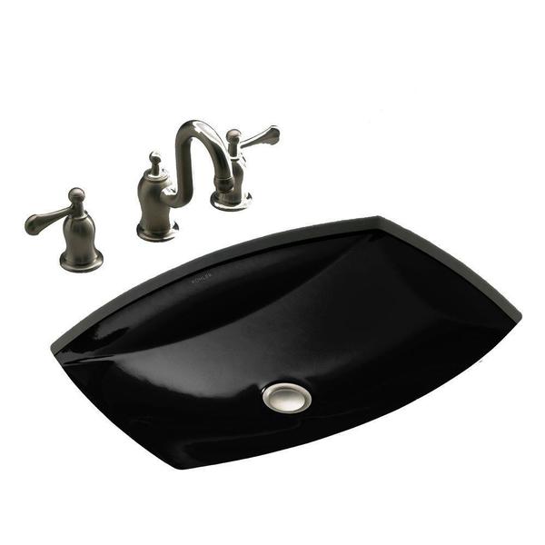 Kohler Kelston Undermount Bathroom Sink In Black Free Kohler Kelston Undermount Bathroom Sink In Black
