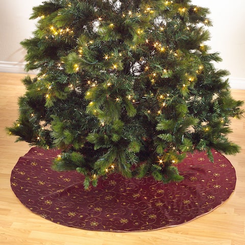 Embroidered & Sequined Tree Skirt