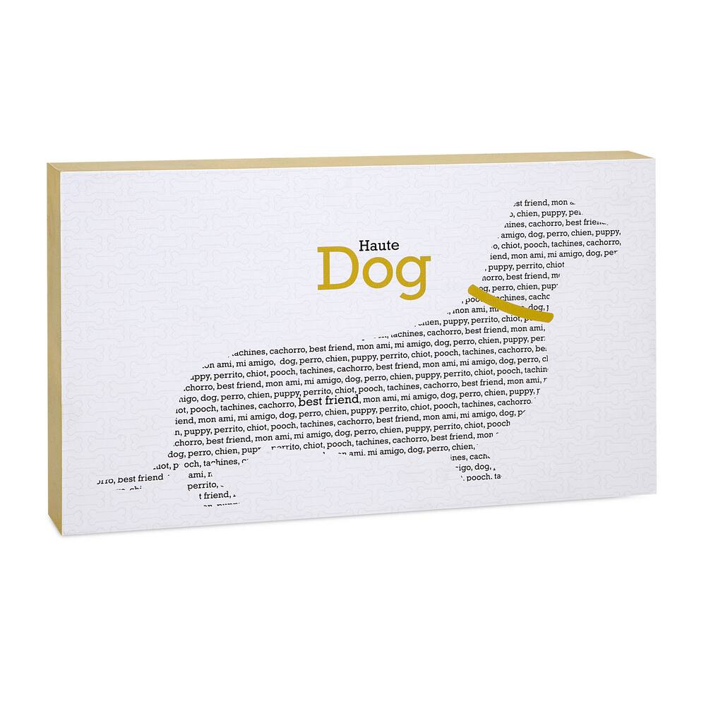 Haute Dog Wall Decor