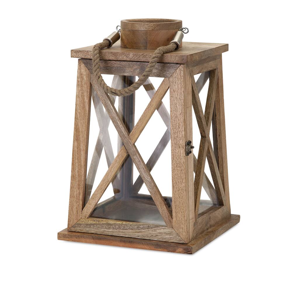 Jacey Wood Lantern