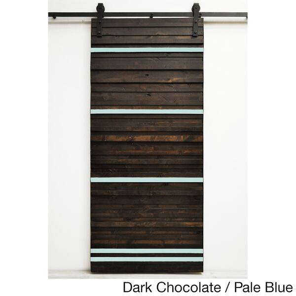 Shop Dogberry Line Em Up 36 X 82 Inch Barn Door With