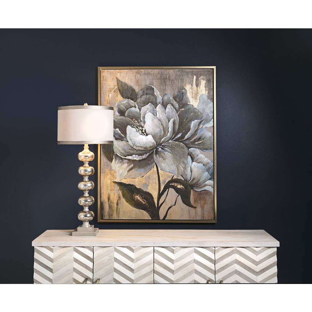 Ginger Mercury Glass Lamp