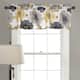 Lush Decor Leah Valance - 52x18 - Yellow & Gray