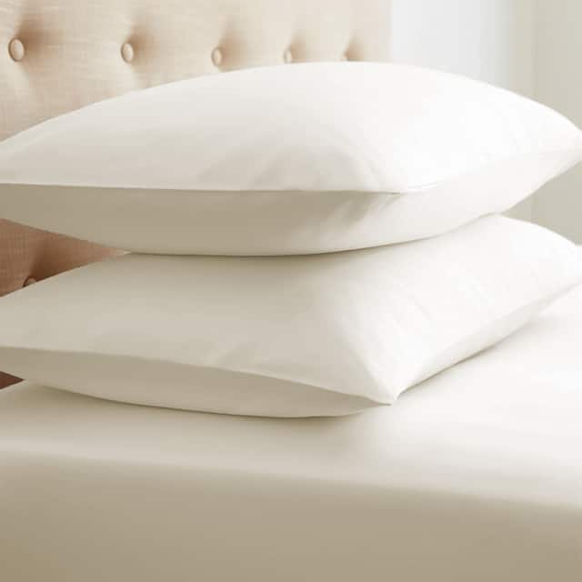 Merit Linens Ultra Soft 2-piece Pillowcase Set - King - Ivory