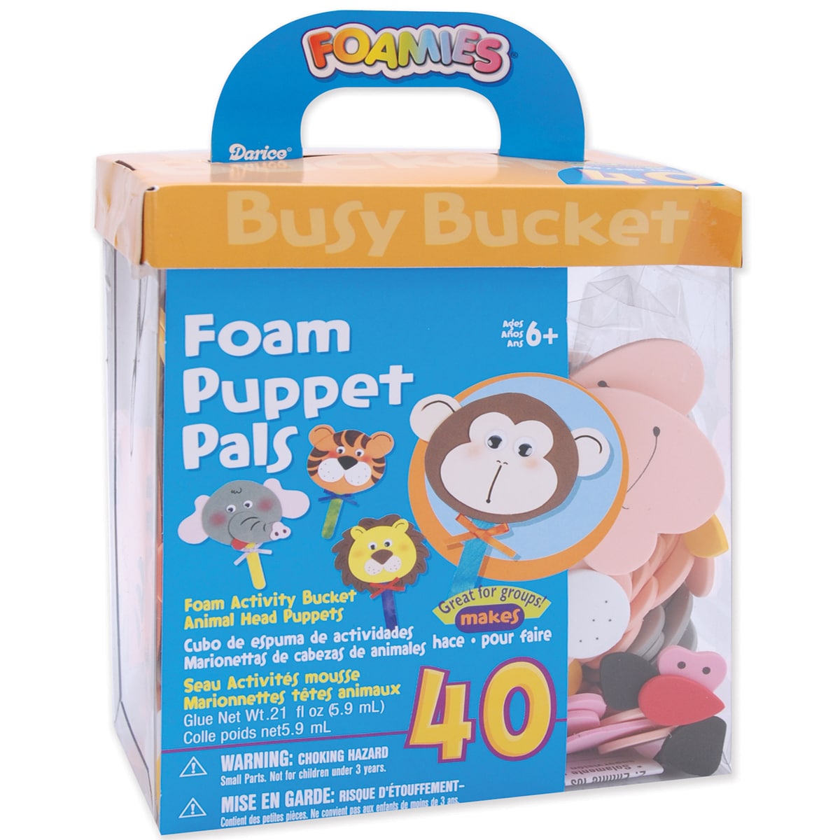 Foam Kit Makes 40Puppet Pals   17639082   Shopping   The