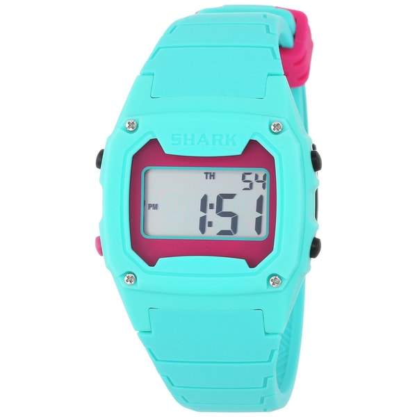 Freestyle Unisex 102281 Classic Green Case Digital Silicone Strap