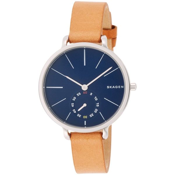 Skagen Womens SKW2355 Hagen Brown Leather Watch   17639597