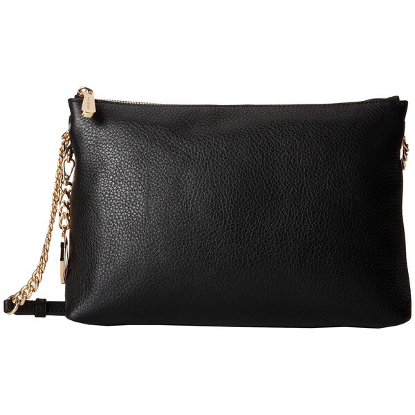 Shop Michael Kors Jet Set Chain Item Black Top Zip Crossbody Handbag