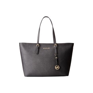 michael kors jet set travel medium top zip tote