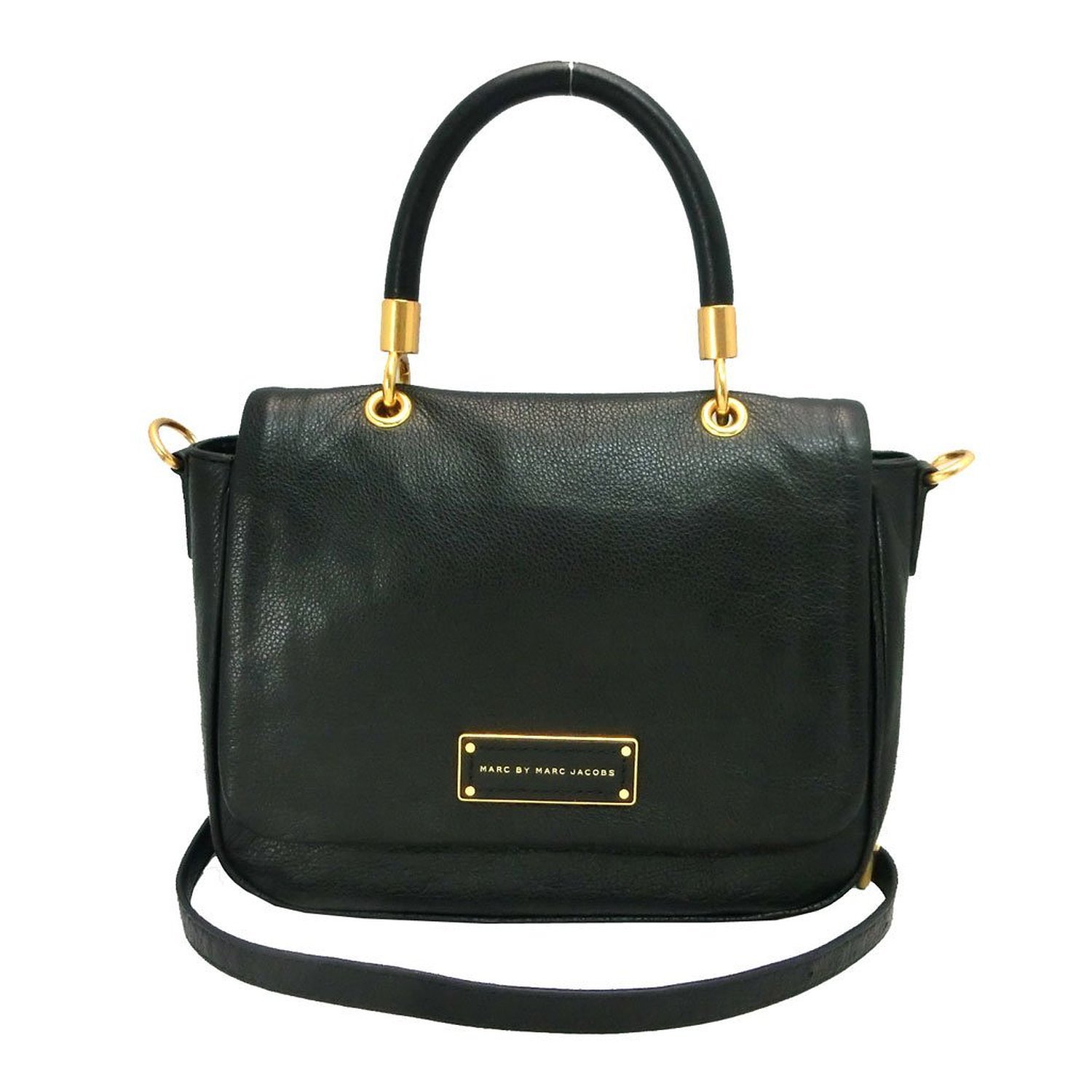 Marc By Jacobs Small Too Hot To Handle Black Leather Tote
