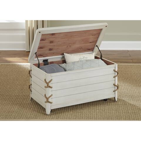 Buy Trunk Nautical Coastal Coffee Console Sofa End