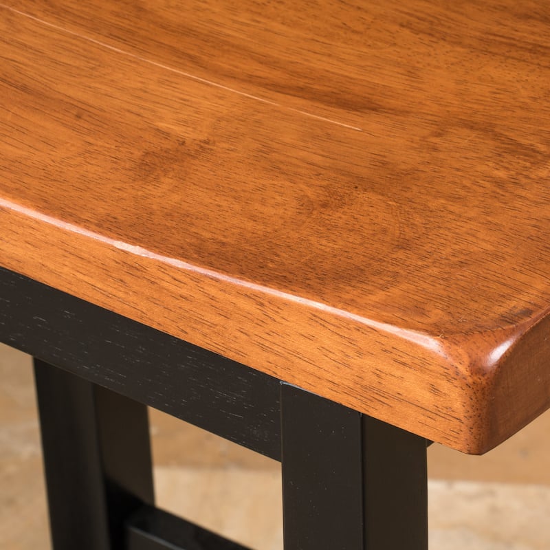Pomeroy 24-inch Saddle Wood Counter Stool (Set of 2) by Christopher Knight Home