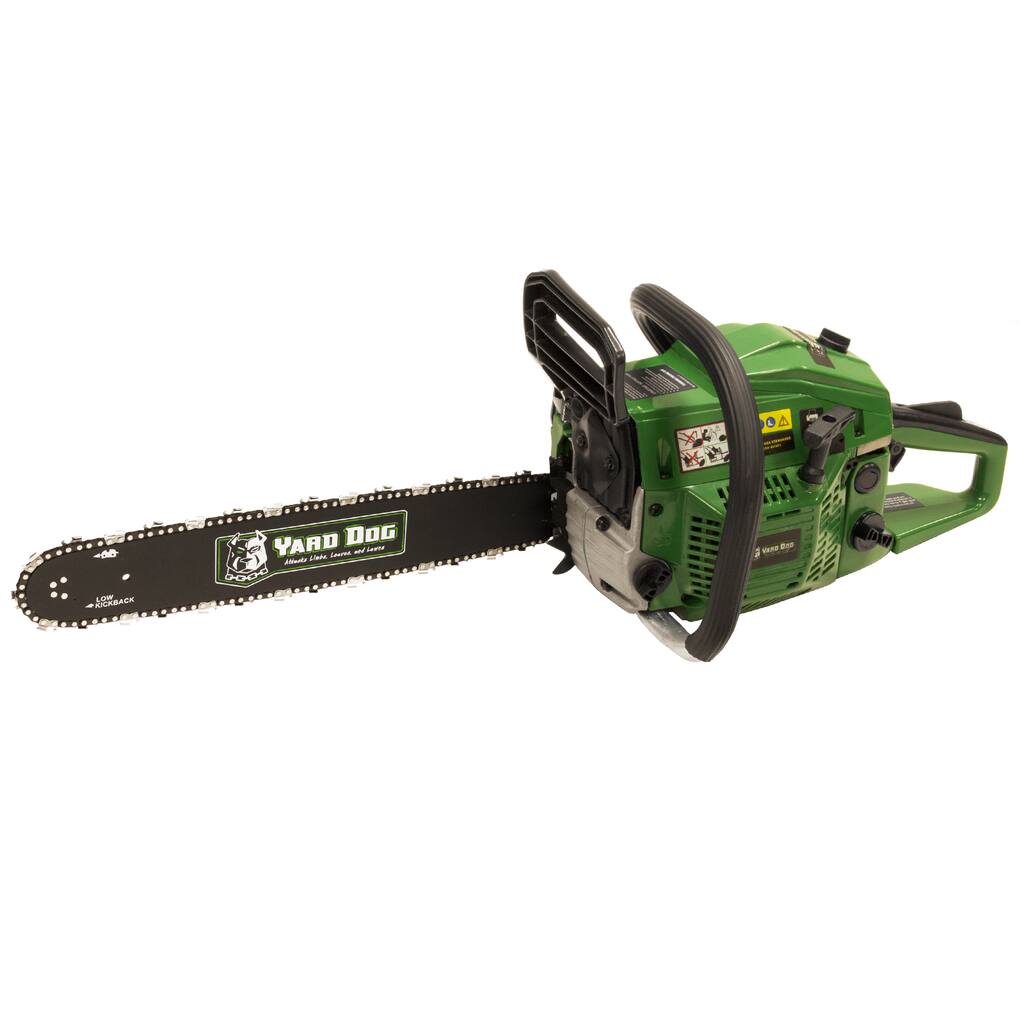 Yard Dog 18-inch Gas Chainsaw - Green