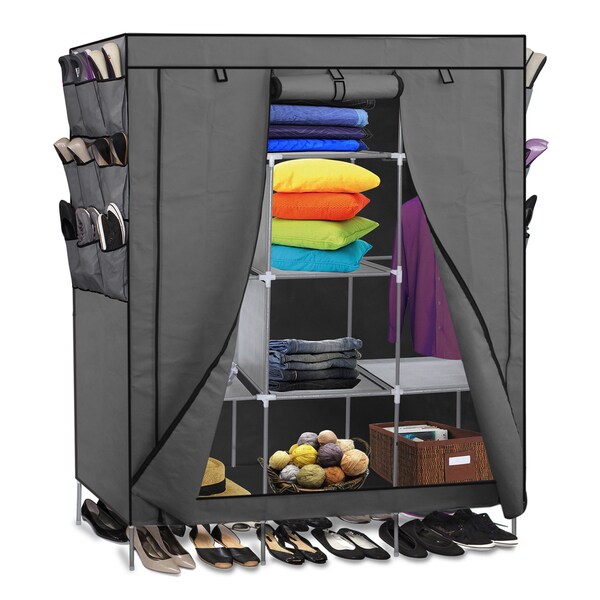 Portable Wardrobe Closet Storage Organizer