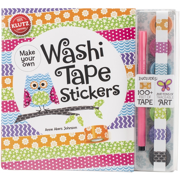 Shop Washi Tape Stickers Book Kit Free Shipping On Orders Over 45