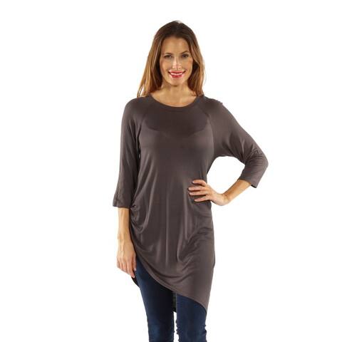 24/7 Comfort Apparel Women's Side-Cinched Tunic
