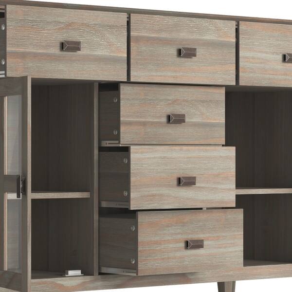 Shop Wyndenhall Stratford Solid Wood 54 Inch Wide Contemporary