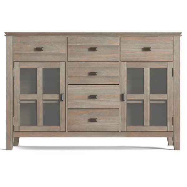 Shop Wyndenhall Stratford Solid Wood 54 Inch Wide Contemporary