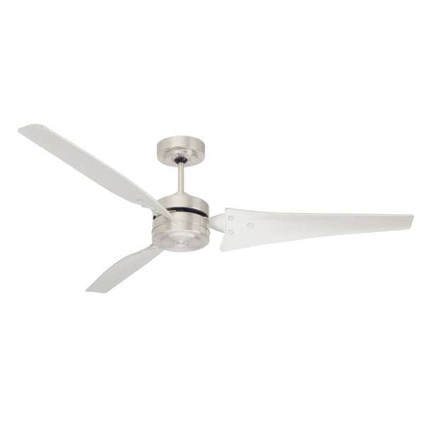 Emerson Loft 60-Inch Brushed Steel Modern Ceiling Fan