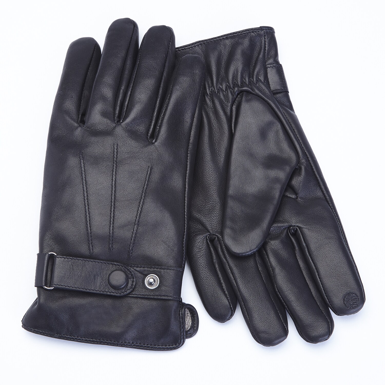 mens black gloves